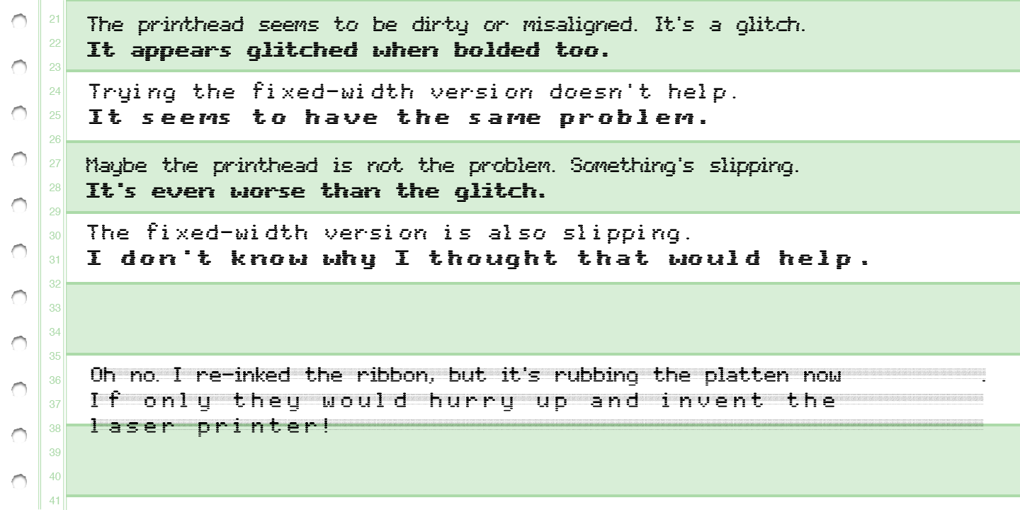 WL Dot Matrix
